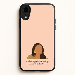 Male Energy  - You Phone Case for iPhone XR