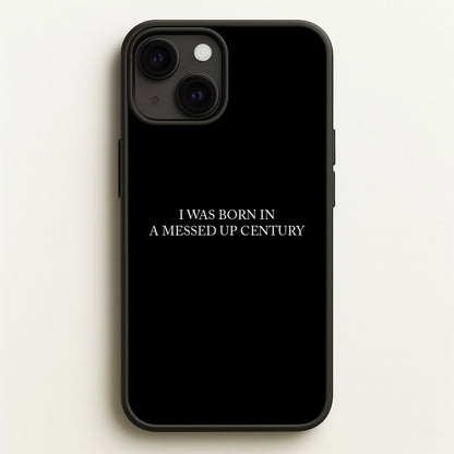 I Was Born In A Messed Up Century  - Yungblud Phone Case for iPhone 13 Mini
