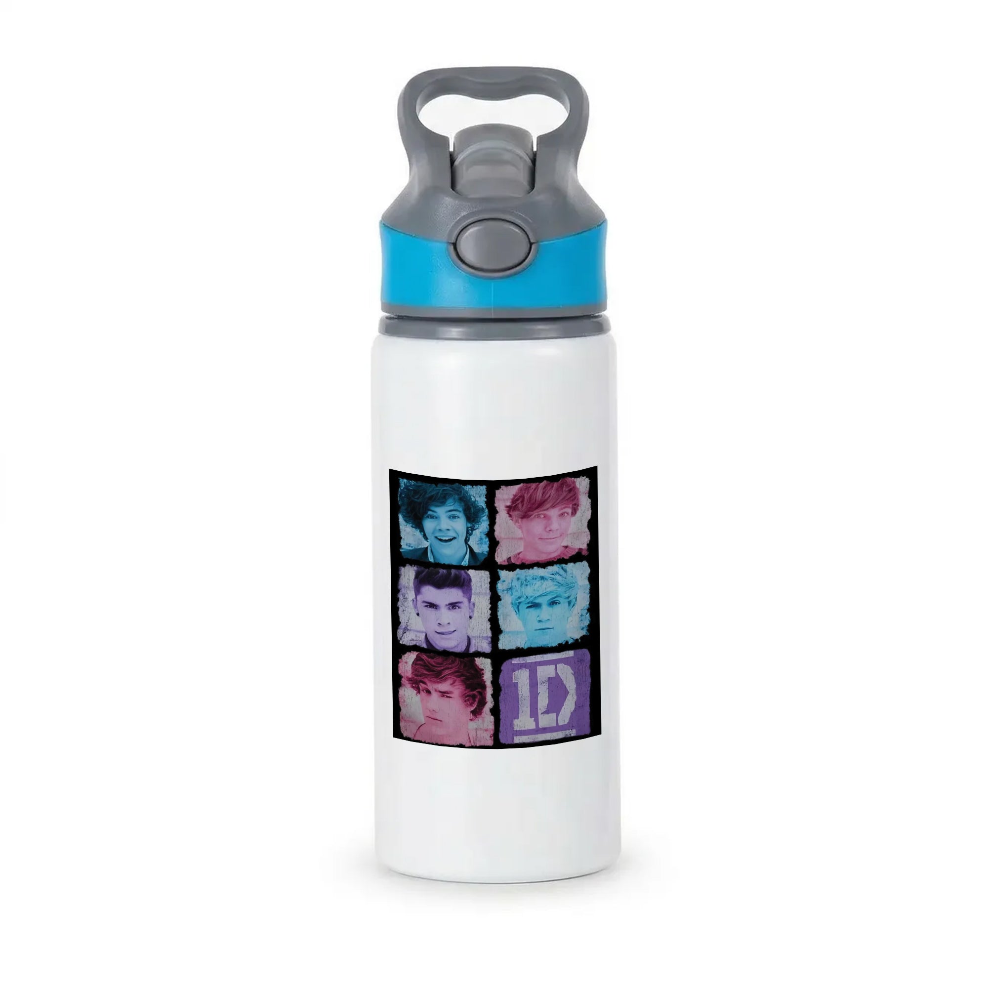 1D Members Active Water Bottle - Blue