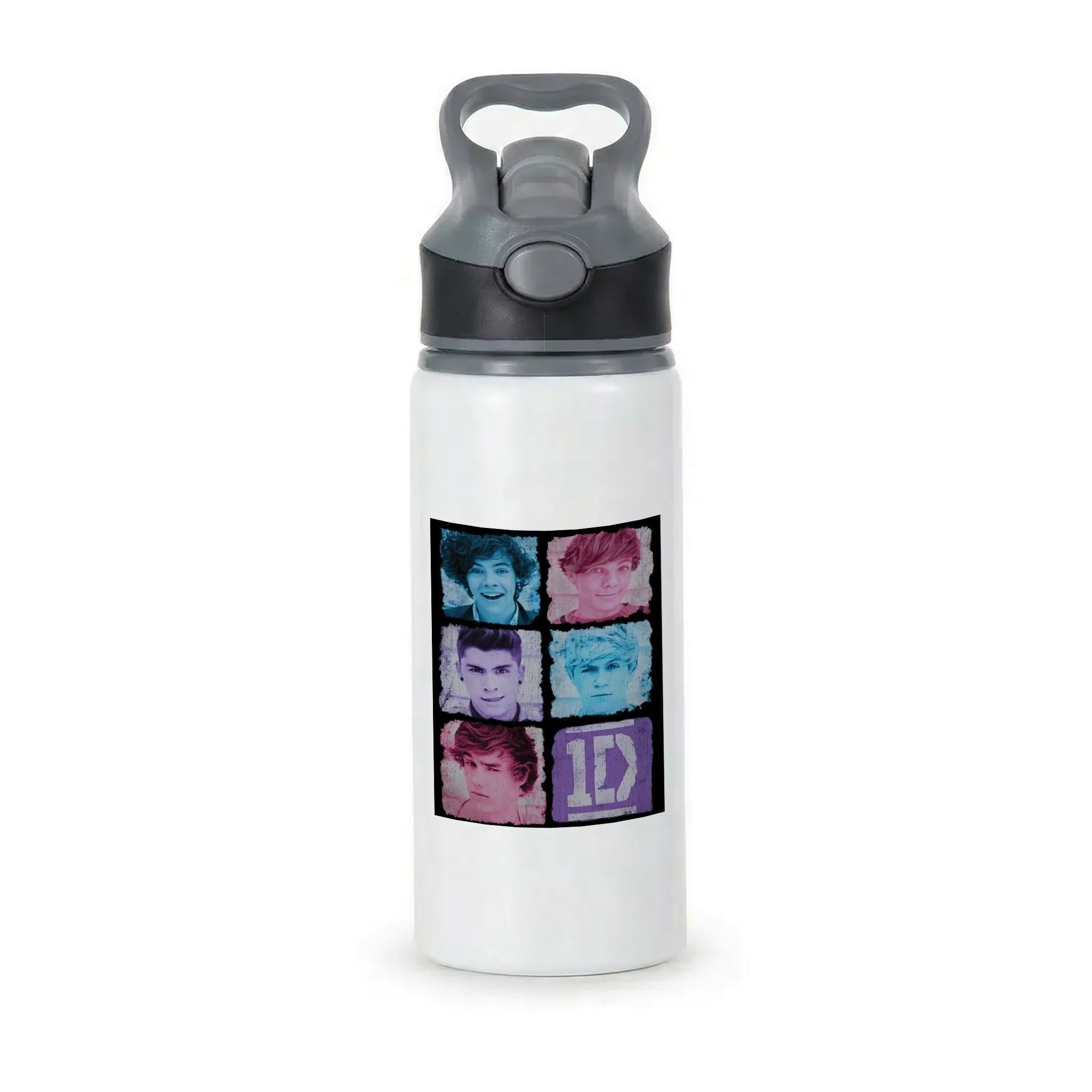 1D Members Active Water Bottle - Black
