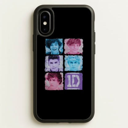 1D Members  - One Direction Phone Case for iPhone X / XS