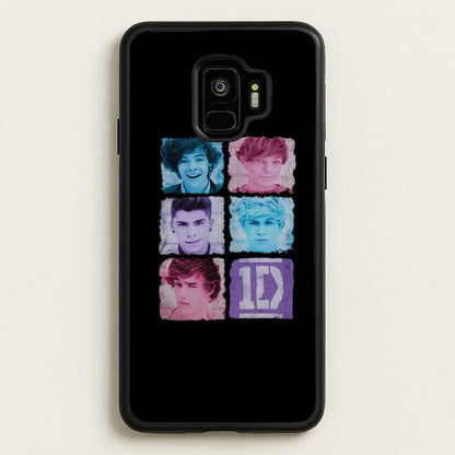 1D Members  - One Direction Phone Case for Galaxy S9