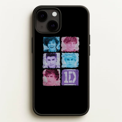 1D Members  - One Direction Phone Case for iPhone 13 Mini