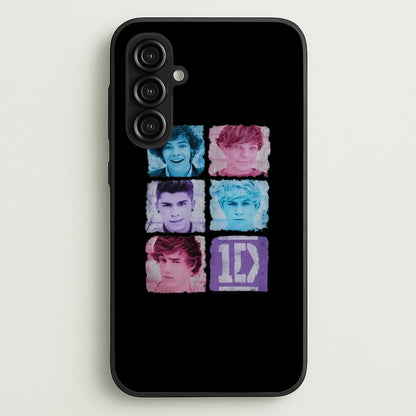 1D Members  - One Direction Phone Case for Galaxy S23FE