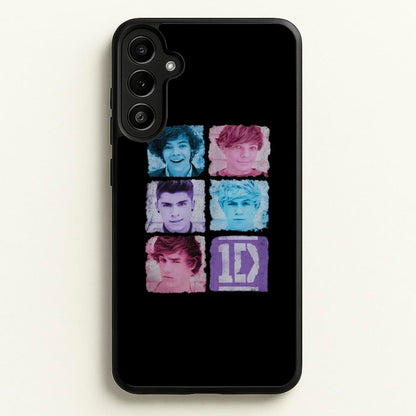 1D Members  - One Direction Phone Case for Galaxy A34