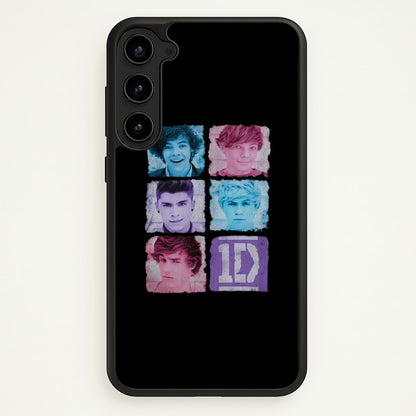 1D Members  - One Direction Phone Case for Galaxy S23 Plus