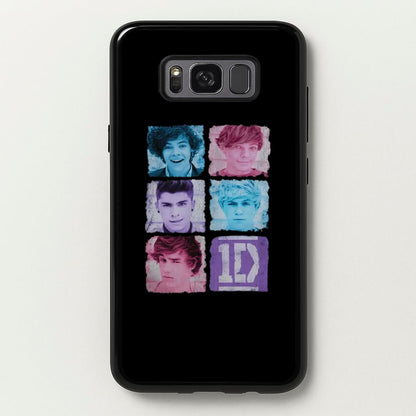 1D Members  - One Direction Phone Case for Galaxy S8 Plus