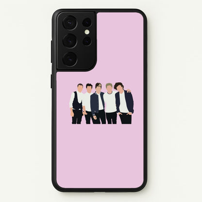 Old Members  - One Direction Phone Case for Galaxy S21 Ultra