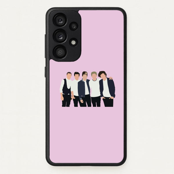 Old Members  - One Direction Phone Case for Galaxy A53