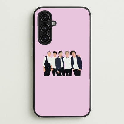 Old Members  - One Direction Phone Case for Galaxy A16