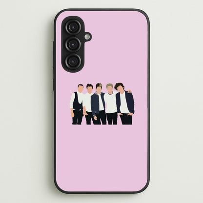 Old Members  - One Direction Phone Case for Galaxy S23FE