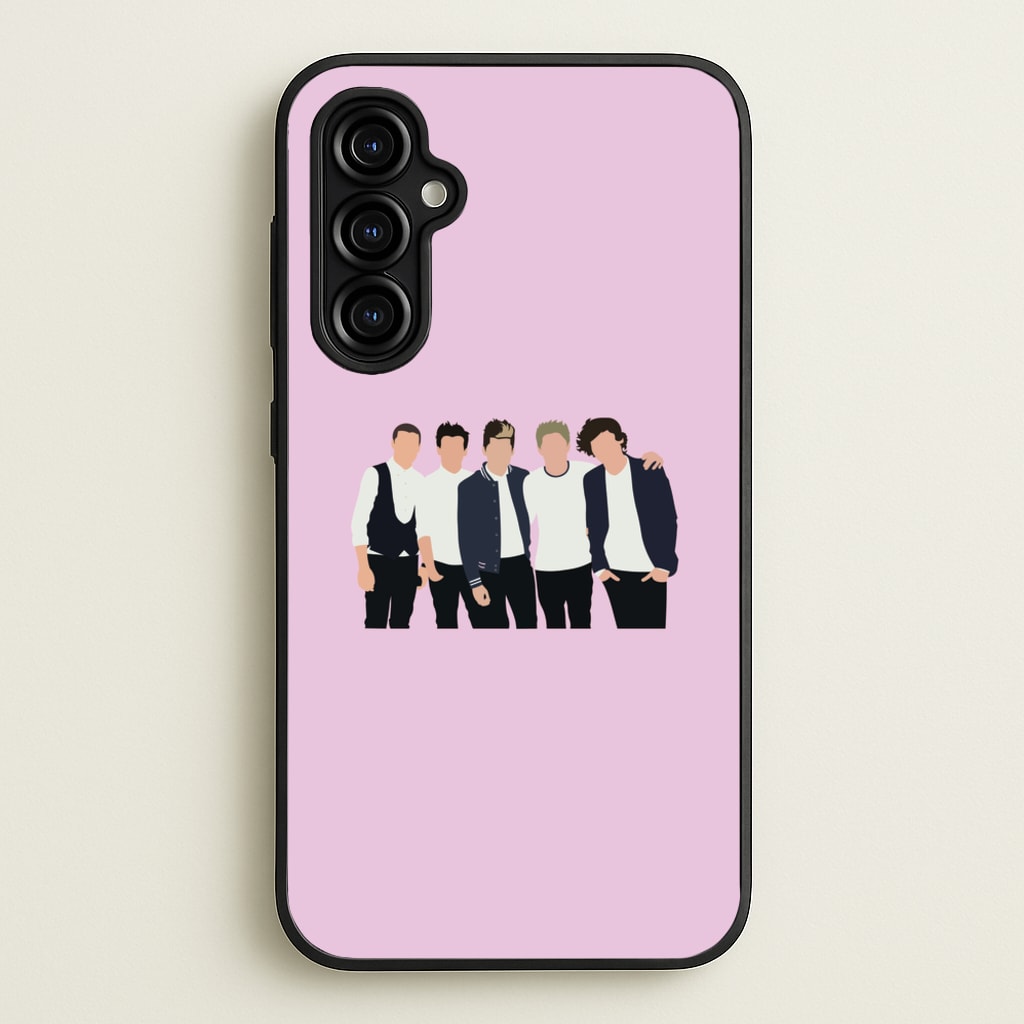 Old Members  - One Direction Phone Case for Galaxy A54