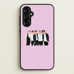 Old Members  - One Direction Phone Case for Galaxy A54