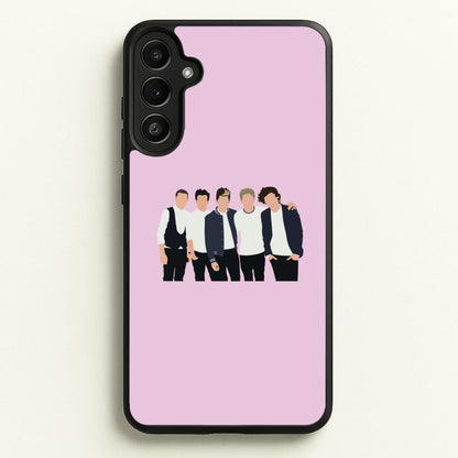 Old Members  - One Direction Phone Case for Galaxy A34