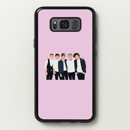 Old Members  - One Direction Phone Case for Galaxy S8