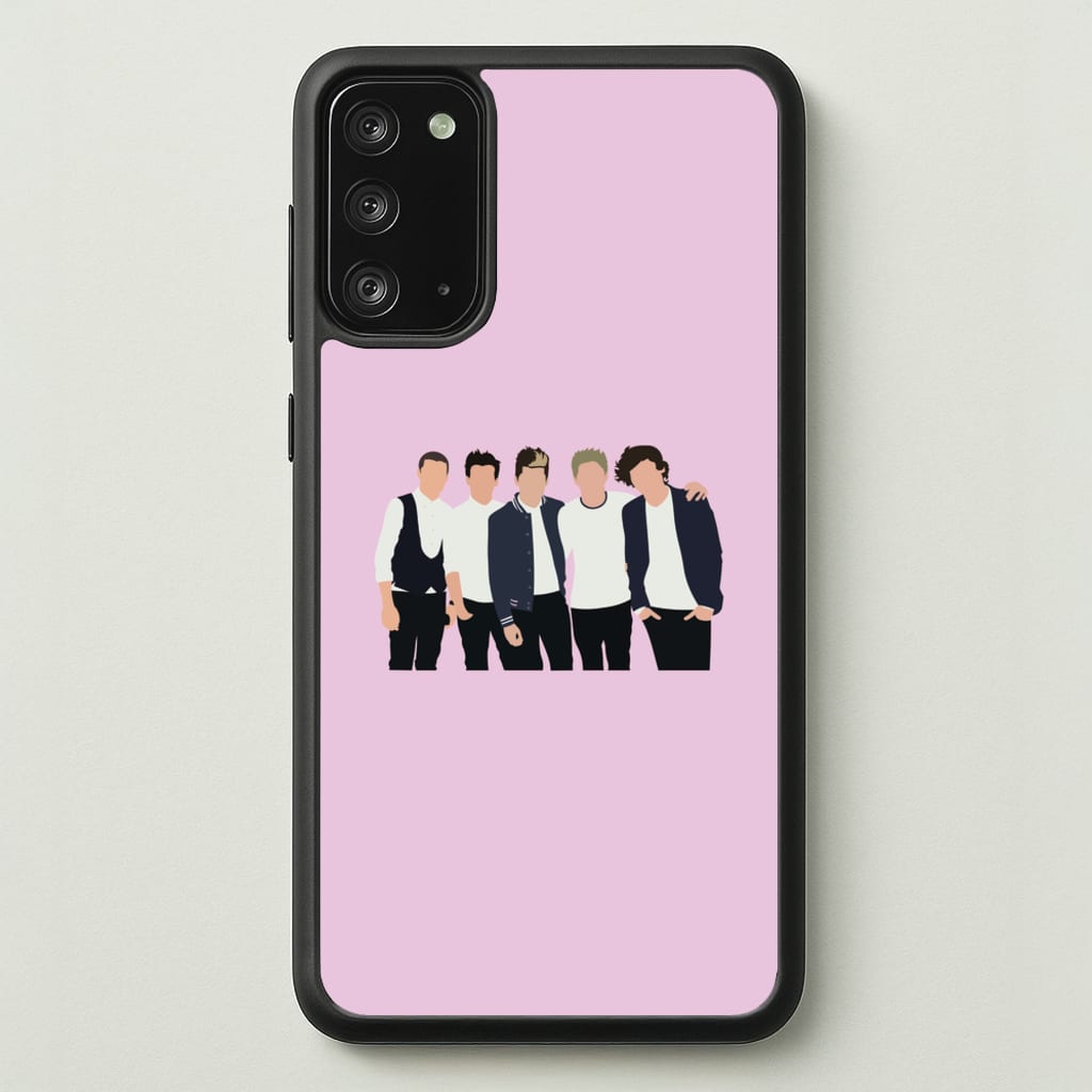Old Members  - One Direction Phone Case for Galaxy Note 20