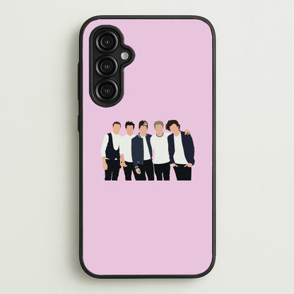 Old Members  - One Direction Phone Case for Galaxy A14