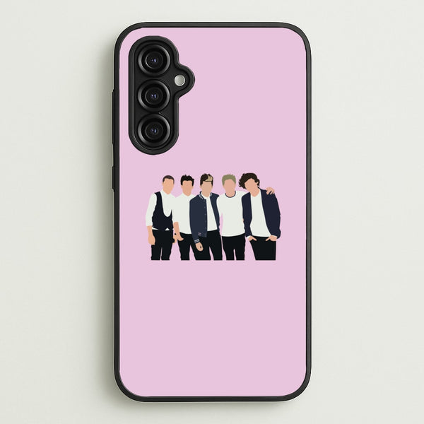 Old Members  - One Direction Phone Case for Galaxy A14