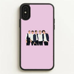 Old Members  - One Direction Phone Case for iPhone XS Max