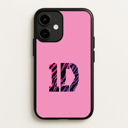 Zebra 1D  - One Direction Phone Case for iPhone 12 Mini