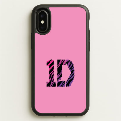 Zebra 1D  - One Direction Phone Case for iPhone X / XS