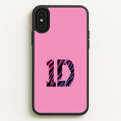Zebra 1D  - One Direction Phone Case for iPhone XS Max