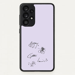 1D Signatures  - One Direction Phone Case for Galaxy A33
