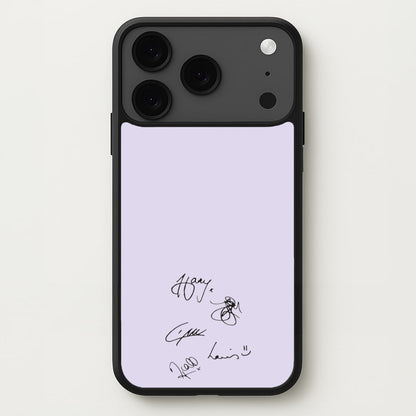1D Signatures Phone Case for iPhone 17 Pro Max