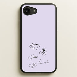 1D Signatures  - One Direction Phone Case for iPhone 16e