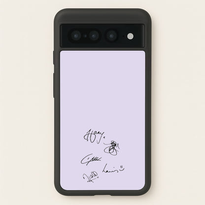 1D Signatures  - One Direction Phone Case for Google Pixel 7 Pro
