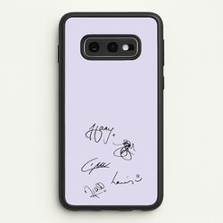 1D Signatures  - One Direction Phone Case for Galaxy S10e