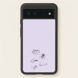 1D Signatures  - One Direction Phone Case for Google Pixel 6