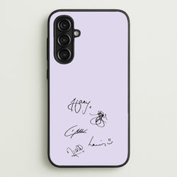 1D Signatures  - One Direction Phone Case for Galaxy A16