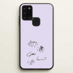 1D Signatures  - One Direction Phone Case for Galaxy A21s
