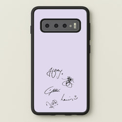1D Signatures  - One Direction Phone Case for Galaxy S10 Plus