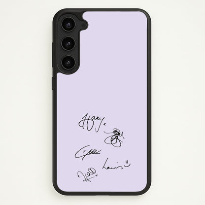 1D Signatures  - One Direction Phone Case for Galaxy S23 Plus