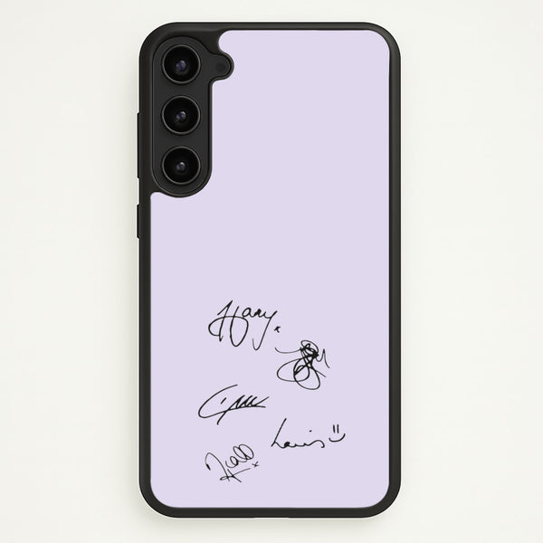 1D Signatures  - One Direction Phone Case for Galaxy S23 Plus
