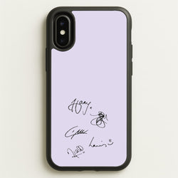 1D Signatures  - One Direction Phone Case for iPhone X / XS
