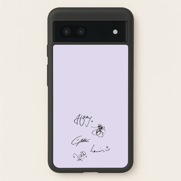 1D Signatures  - One Direction Phone Case for Google Pixel 6a