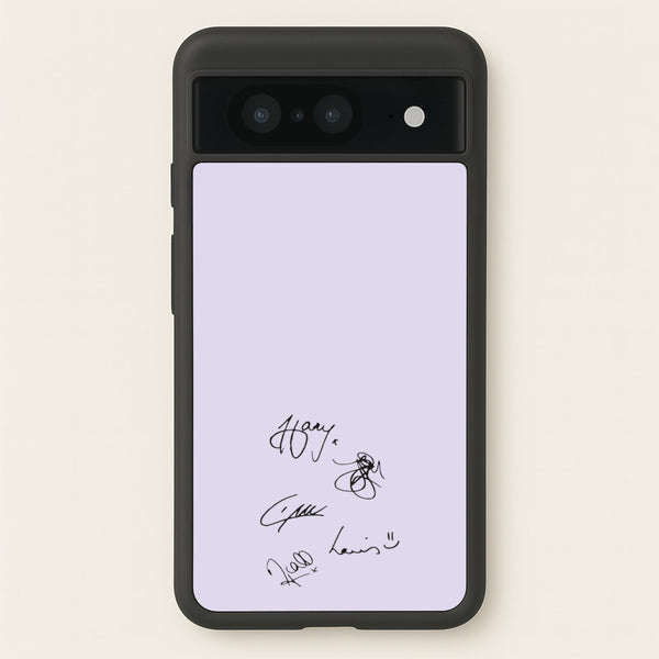 1D Signatures  - One Direction Phone Case for Google Pixel 8