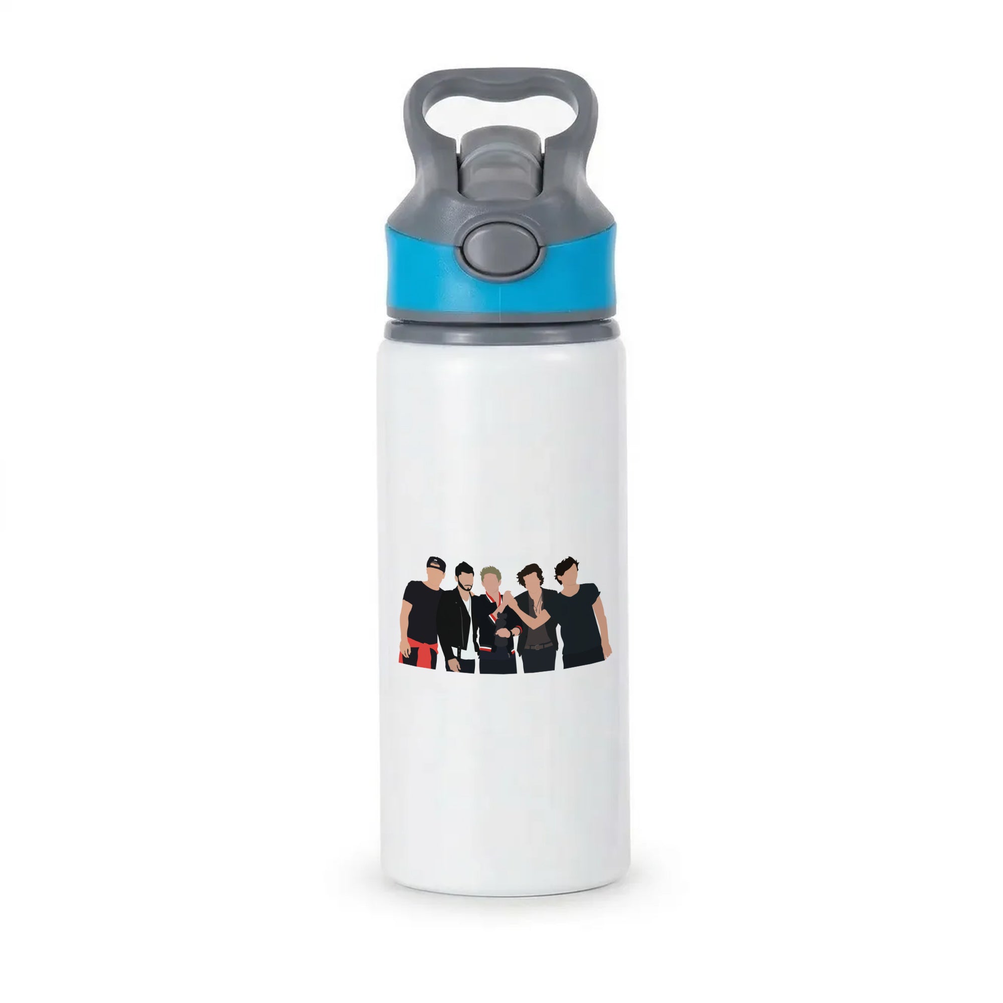 The 1D Crew Active Water Bottle - Blue