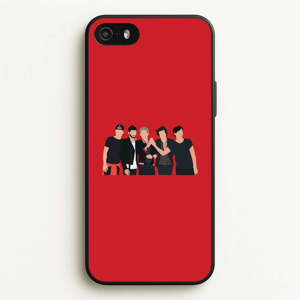 The 1D Crew  - One Direction Phone Case for iPhone 5 / 5s / SE 2016