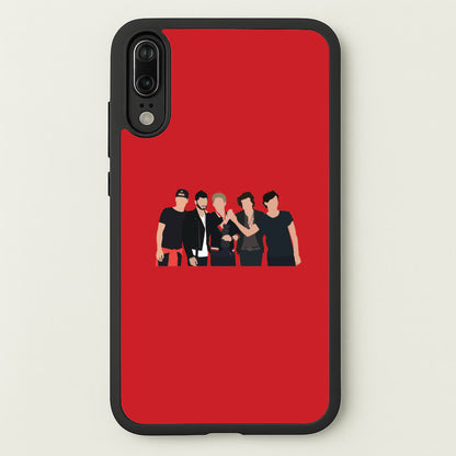 The 1D Crew  - One Direction Phone Case for Huawei P20
