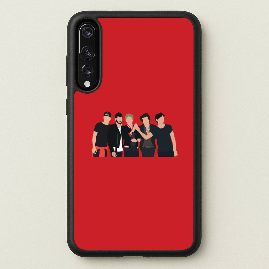 The 1D Crew  - One Direction Phone Case for Huawei P20 Pro