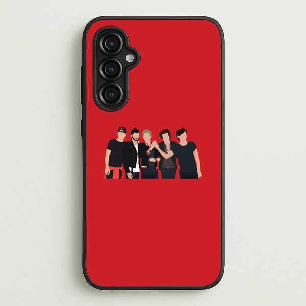 The 1D Crew  - One Direction Phone Case for Galaxy A14