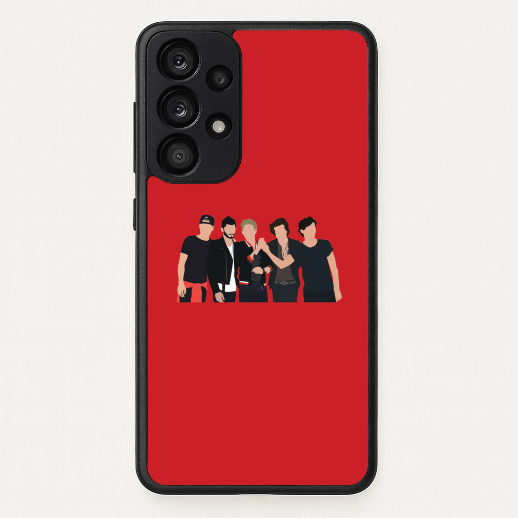 The 1D Crew  - One Direction Phone Case for Galaxy A53