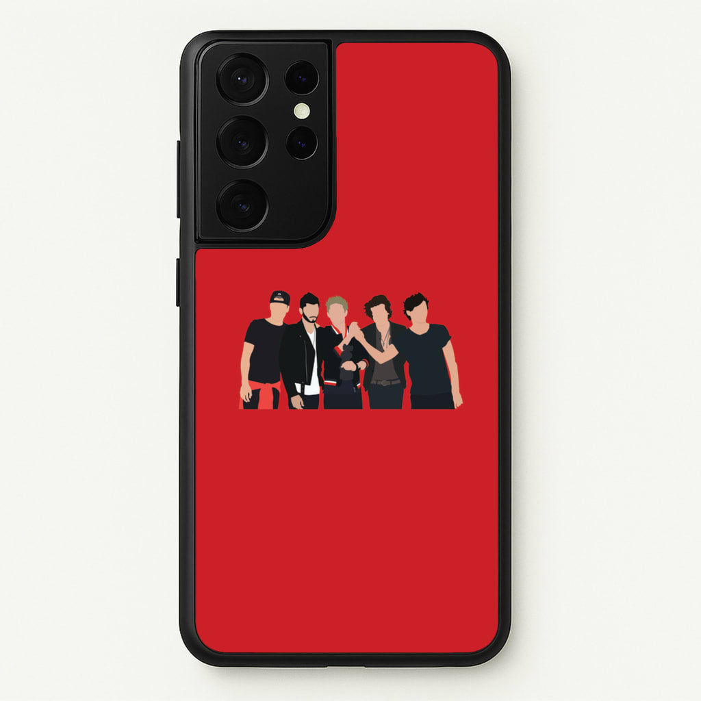 The 1D Crew  - One Direction Phone Case for Galaxy S21 Ultra