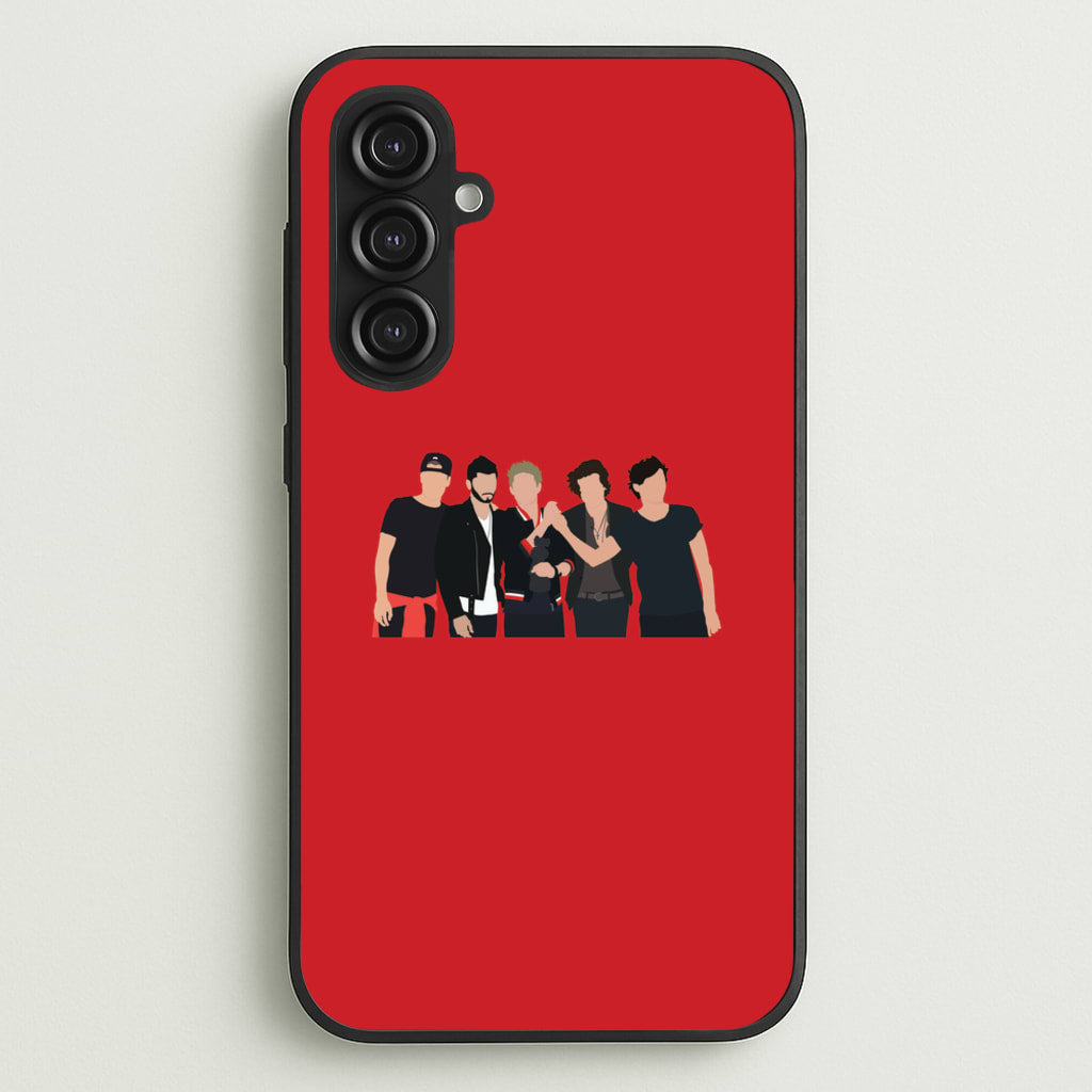 The 1D Crew  - One Direction Phone Case for Galaxy S23FE