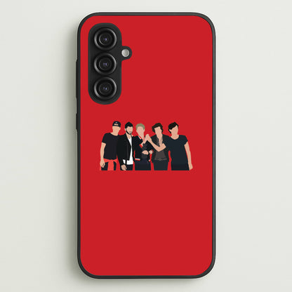 The 1D Crew  - One Direction Phone Case for Galaxy S23FE