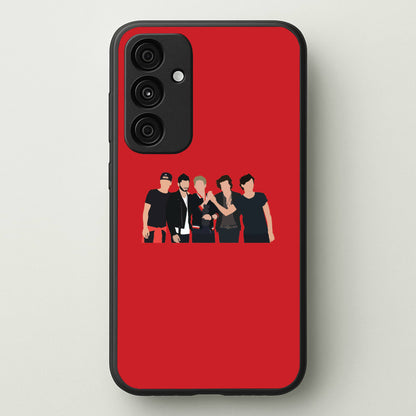 The 1D Crew  - One Direction Phone Case for Galaxy A35